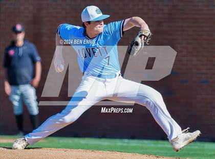 Thumbnail 2 in Lovett vs. Holy Innocents Episcopal (GHSA 4A Round 2) photogallery.