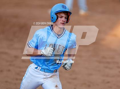 Thumbnail 2 in Lovett vs. Holy Innocents Episcopal (GHSA 4A Round 2) photogallery.
