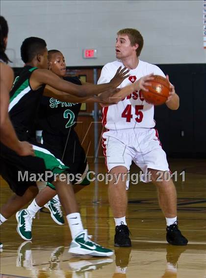 Thumbnail 1 in Judson vs Spring (McDonald's Texas Invitational) photogallery.