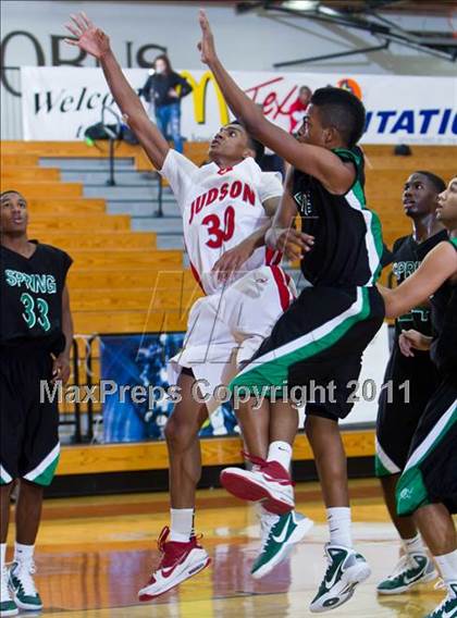 Thumbnail 2 in Judson vs Spring (McDonald's Texas Invitational) photogallery.