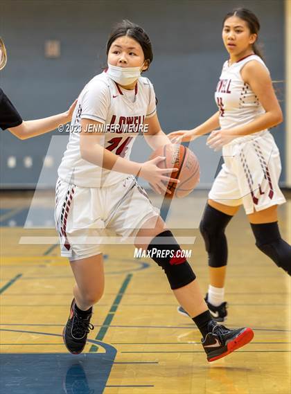 Thumbnail 2 in JV: Lowell vs. Valley Christian (Newark Optimist Club Holiday Classic) photogallery.
