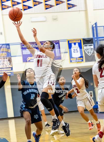 Thumbnail 3 in JV: Lowell vs. Valley Christian (Newark Optimist Club Holiday Classic) photogallery.