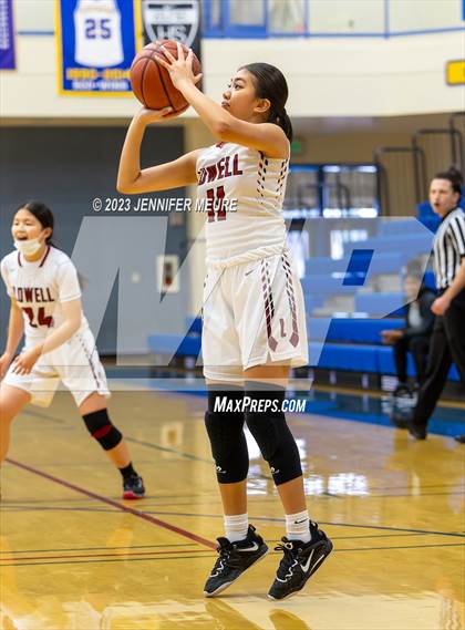Thumbnail 2 in JV: Lowell vs. Valley Christian (Newark Optimist Club Holiday Classic) photogallery.