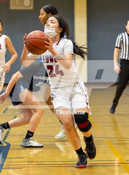 Thumbnail 3 in JV: Lowell vs. Valley Christian (Newark Optimist Club Holiday Classic) photogallery.