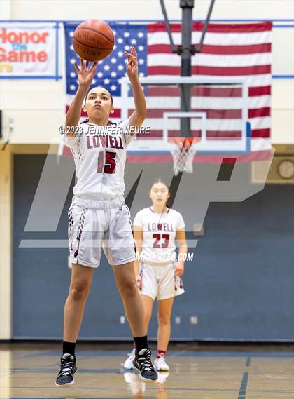 Thumbnail 3 in JV: Lowell vs. Valley Christian (Newark Optimist Club Holiday Classic) photogallery.