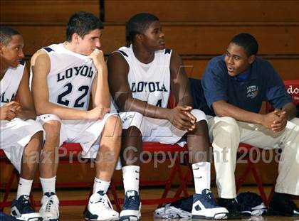 Thumbnail 1 in Crossroads vs. Loyola (Pacific Shores Tournament) photogallery.