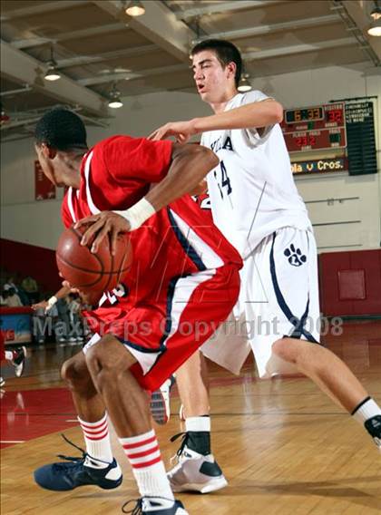 Thumbnail 2 in Crossroads vs. Loyola (Pacific Shores Tournament) photogallery.