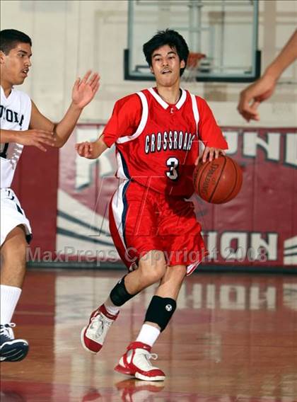 Thumbnail 3 in Crossroads vs. Loyola (Pacific Shores Tournament) photogallery.