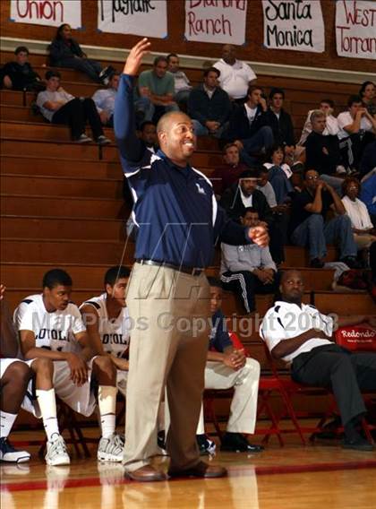Thumbnail 3 in Crossroads vs. Loyola (Pacific Shores Tournament) photogallery.