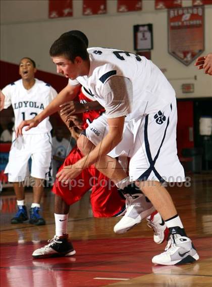 Thumbnail 2 in Crossroads vs. Loyola (Pacific Shores Tournament) photogallery.