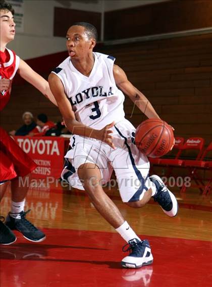 Thumbnail 3 in Crossroads vs. Loyola (Pacific Shores Tournament) photogallery.