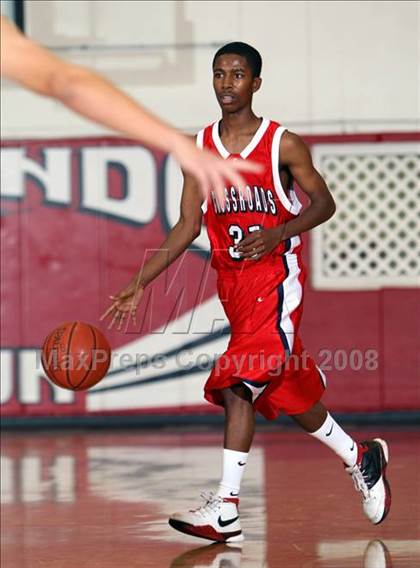 Thumbnail 1 in Crossroads vs. Loyola (Pacific Shores Tournament) photogallery.
