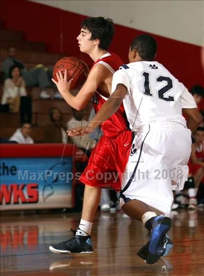 Thumbnail 2 in Crossroads vs. Loyola (Pacific Shores Tournament) photogallery.