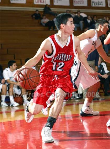 Thumbnail 3 in Crossroads vs. Loyola (Pacific Shores Tournament) photogallery.