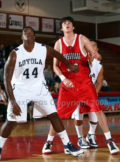 Thumbnail 3 in Crossroads vs. Loyola (Pacific Shores Tournament) photogallery.