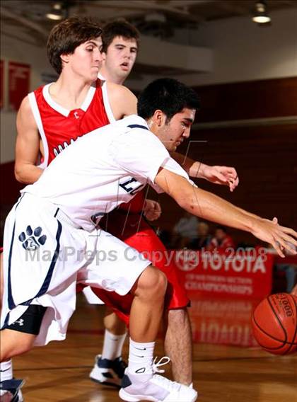 Thumbnail 2 in Crossroads vs. Loyola (Pacific Shores Tournament) photogallery.