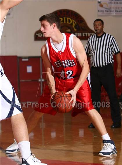 Thumbnail 2 in Crossroads vs. Loyola (Pacific Shores Tournament) photogallery.