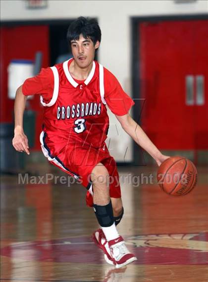 Thumbnail 3 in Crossroads vs. Loyola (Pacific Shores Tournament) photogallery.