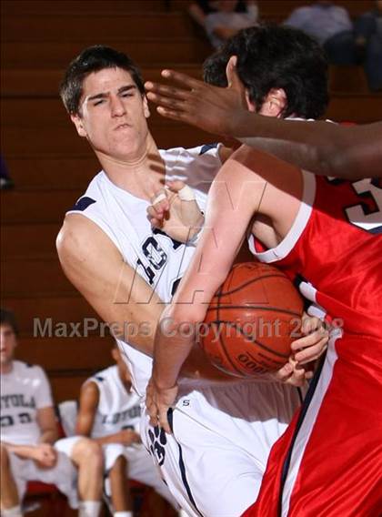 Thumbnail 3 in Crossroads vs. Loyola (Pacific Shores Tournament) photogallery.
