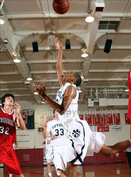Thumbnail 3 in Crossroads vs. Loyola (Pacific Shores Tournament) photogallery.