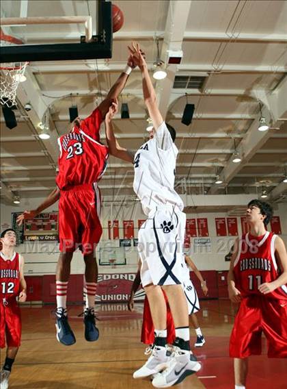 Thumbnail 1 in Crossroads vs. Loyola (Pacific Shores Tournament) photogallery.