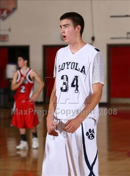 Thumbnail 3 in Crossroads vs. Loyola (Pacific Shores Tournament) photogallery.