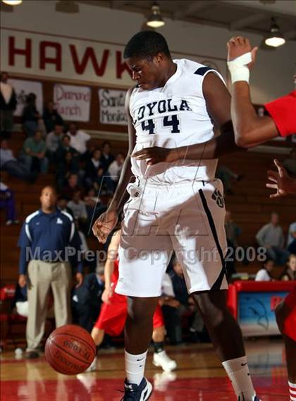 Thumbnail 2 in Crossroads vs. Loyola (Pacific Shores Tournament) photogallery.