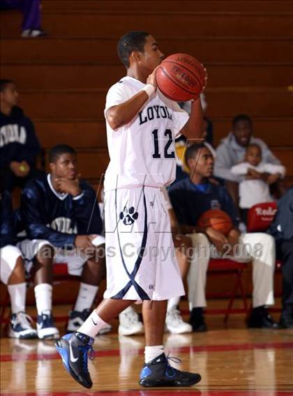 Thumbnail 1 in Crossroads vs. Loyola (Pacific Shores Tournament) photogallery.