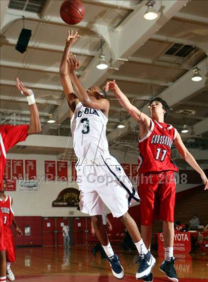 Thumbnail 1 in Crossroads vs. Loyola (Pacific Shores Tournament) photogallery.
