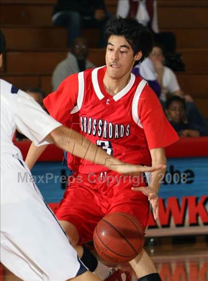 Thumbnail 3 in Crossroads vs. Loyola (Pacific Shores Tournament) photogallery.