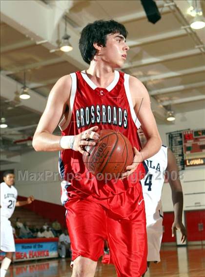 Thumbnail 2 in Crossroads vs. Loyola (Pacific Shores Tournament) photogallery.