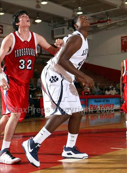 Thumbnail 3 in Crossroads vs. Loyola (Pacific Shores Tournament) photogallery.