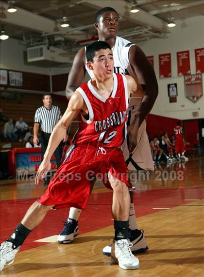 Thumbnail 2 in Crossroads vs. Loyola (Pacific Shores Tournament) photogallery.