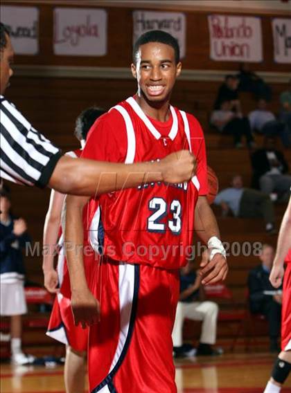 Thumbnail 2 in Crossroads vs. Loyola (Pacific Shores Tournament) photogallery.