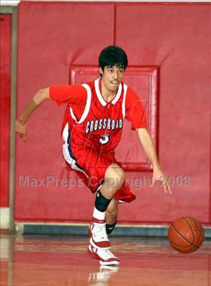 Thumbnail 2 in Crossroads vs. Loyola (Pacific Shores Tournament) photogallery.