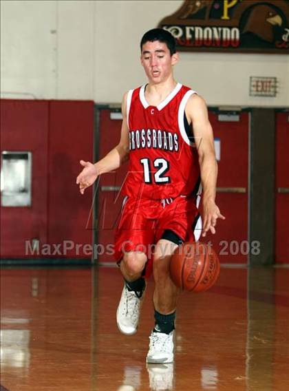 Thumbnail 3 in Crossroads vs. Loyola (Pacific Shores Tournament) photogallery.