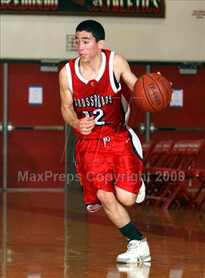 Thumbnail 3 in Crossroads vs. Loyola (Pacific Shores Tournament) photogallery.