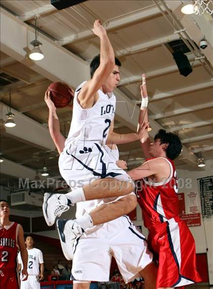 Thumbnail 2 in Crossroads vs. Loyola (Pacific Shores Tournament) photogallery.