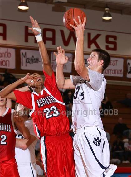 Thumbnail 1 in Crossroads vs. Loyola (Pacific Shores Tournament) photogallery.