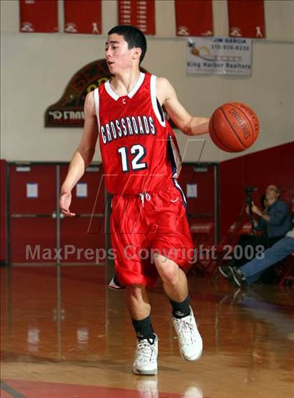 Thumbnail 1 in Crossroads vs. Loyola (Pacific Shores Tournament) photogallery.