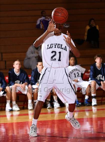 Thumbnail 3 in Crossroads vs. Loyola (Pacific Shores Tournament) photogallery.