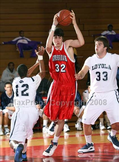 Thumbnail 1 in Crossroads vs. Loyola (Pacific Shores Tournament) photogallery.
