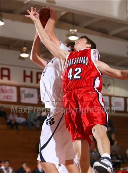 Thumbnail 3 in Crossroads vs. Loyola (Pacific Shores Tournament) photogallery.