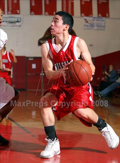 Thumbnail 2 in Crossroads vs. Loyola (Pacific Shores Tournament) photogallery.