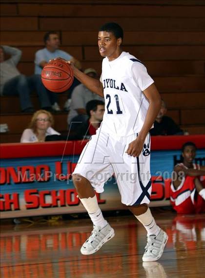 Thumbnail 1 in Crossroads vs. Loyola (Pacific Shores Tournament) photogallery.