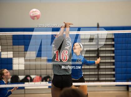 Thumbnail 2 in McGehee vs. St. Scholastica (Penguin Volleyball Classic) photogallery.