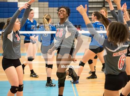 Thumbnail 1 in McGehee vs. St. Scholastica (Penguin Volleyball Classic) photogallery.