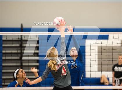 Thumbnail 1 in McGehee vs. St. Scholastica (Penguin Volleyball Classic) photogallery.