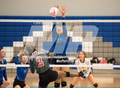 Thumbnail 1 in McGehee vs. St. Scholastica (Penguin Volleyball Classic) photogallery.