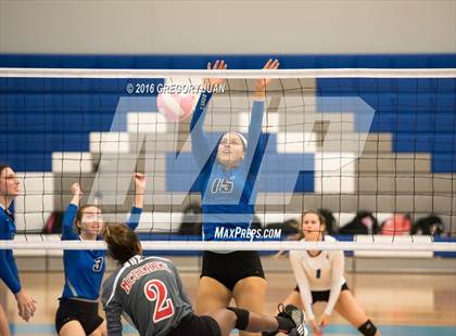 Thumbnail 2 in McGehee vs. St. Scholastica (Penguin Volleyball Classic) photogallery.